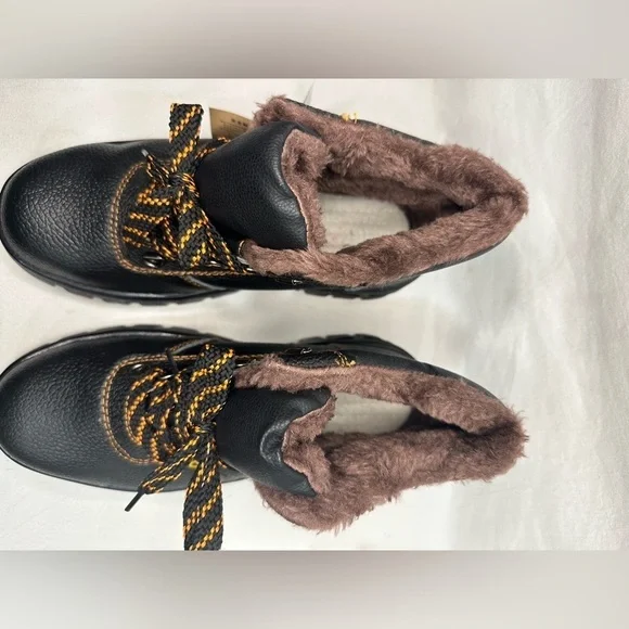 SNK - Boots - Black - Oil Resistant Sole - Men's Size 43EU/8.5US - New W/Tag - Picture 4 of 7